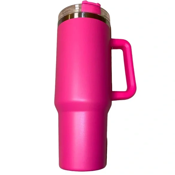 ☀️40oz Insulated Tumbler with Handle☀️ - Picture 3 of 4